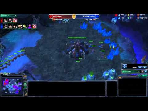 Kids React to xSixSleep [Z] vs MVPMonster [Z] - G4 - Starcraft 2 Cast