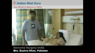 Mrs. Bushra Khan, Pakistan patient video testimonial India