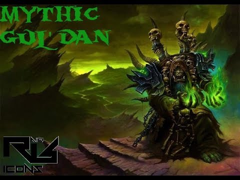 Raid Icons Vs  Gul'dan - Nighthold Mythic