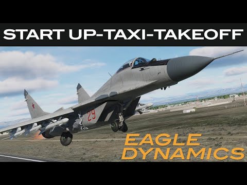 How to Start a MiG-29A Fighter