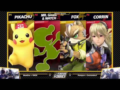 RSH Ultimate Doubles #9: Pokepen + Snickeldorf vs Mumscookie + SNOX - Winners Round 2