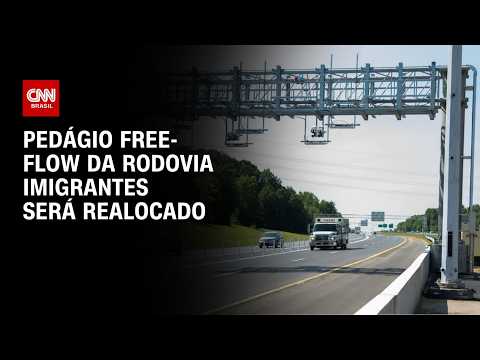 Pedágio free-flow da Rodovia dos Imigrantes será realocado; entenda mudança | AGORA CNN