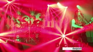 INQUISITION Ancient Monumental War Hymn  " Lucifer in Golgotha", Bogotá 24 sept 2016