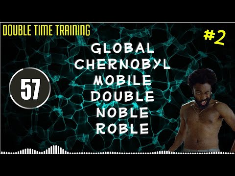 DOUBLE TIME TRAINING #2 - Freestyle Battle Beat Training - Rap Beat for Improvising with Words