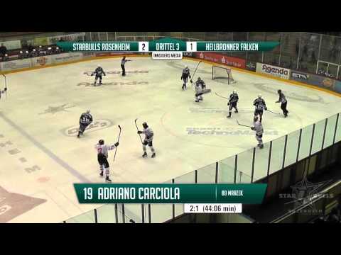 DEL2 (Zwischenrunde): 02.03.2014 - Starbulls Rosenheim vs. Heilbronner Falken 3:2