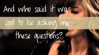 Christina Perri - &quot;Mine&quot; + Lyrics