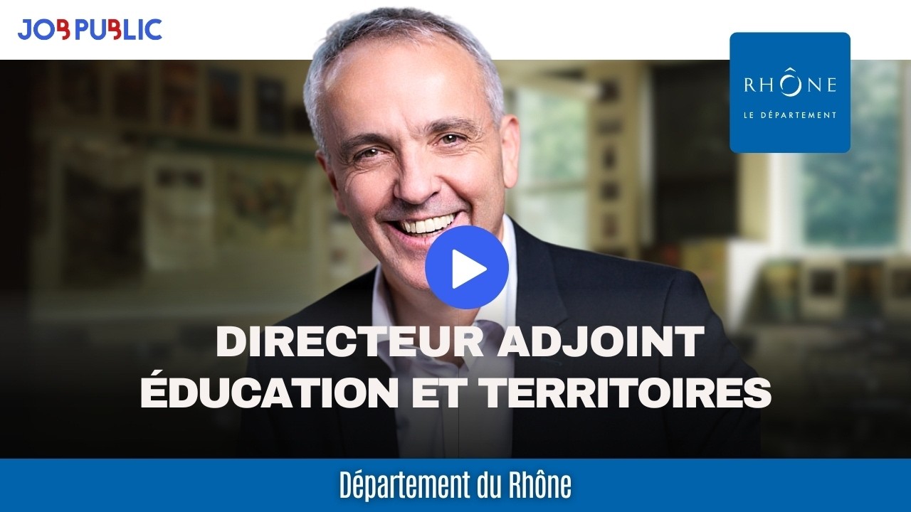 Damien Raymond-Directeur Général Adjoint Éducation et Territoires