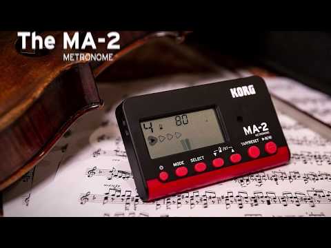 Now even easier to see and hear. The MA-2 is the new must-have metronome for orchestral instruments.