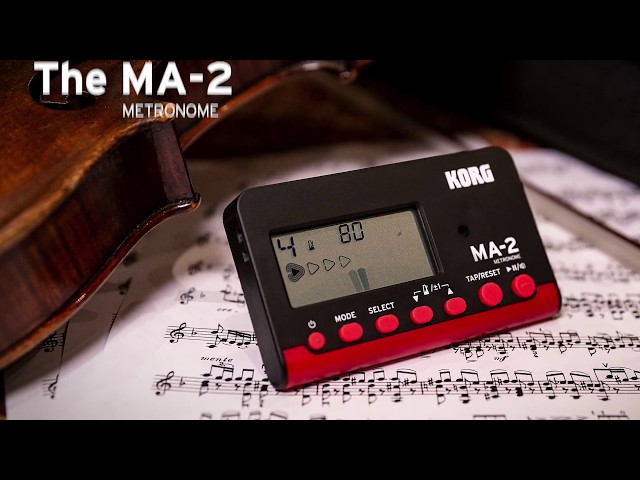 Video Teaser für Now even easier to see and hear. The MA-2 is the new must-have metronome for orchestral instruments.