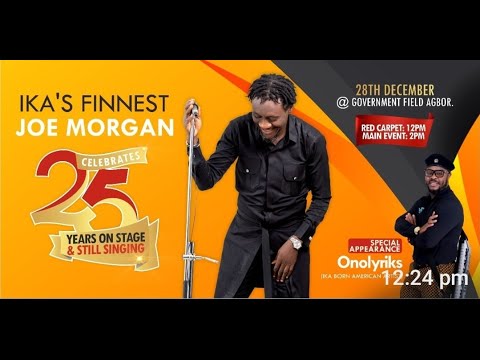 Funny-Joe On Stage | Joe Morgan | 25 Years On Stage