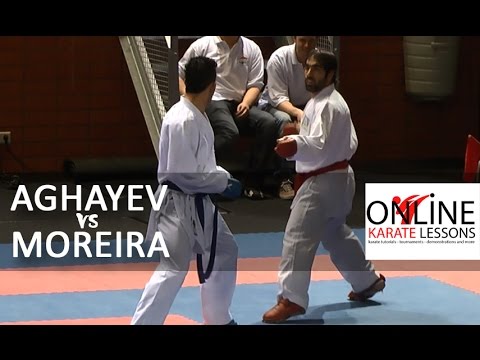 Rafael Aghayev (AZE) vs Nuno Moreira (POR) Karate1 Premier League Dutch Open 2015