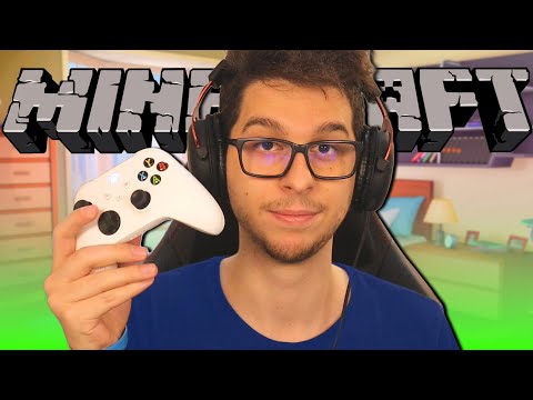 PROVO A FINIRE MINECRAFT CON UN CONTROLLER - XBOX