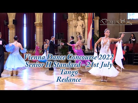 Vienna Dance Concourse 2022 - Senior II Standard Tango WDSF - Redance - 21 July 2022