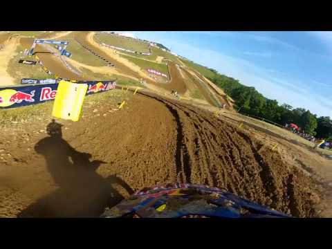 GoPro HD: James Stewart Practice Lap 2012 Lucas Oil Pro Motocross Championship High Point