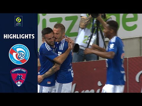 RC STRASBOURG ALSACE - CLERMONT FOOT 63 (1 - 0) - Highlights - (RCSA - CF63) / 2021-2022