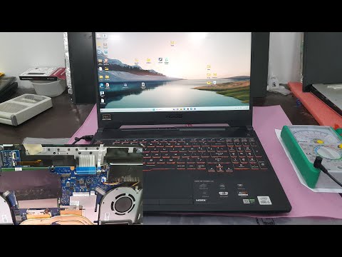 How to repair ASUS VivoBOOK X512FA Stuck Fan Noisy