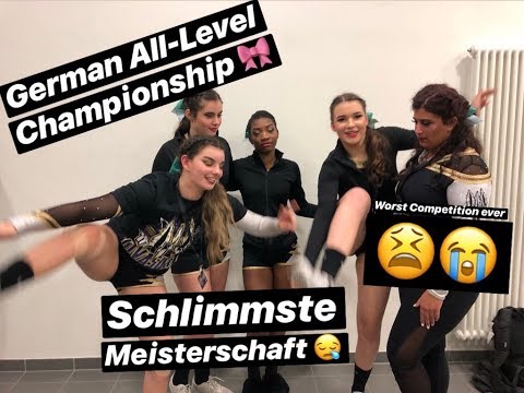 GERMAN ALL LEVEL CHAMPIONSHIP 🎀 || WORST COMPETITION EVER  #CHEERVLOG