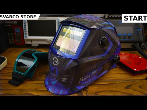 Лучшая сварочная маска START MASTER B Выбираем маску хамелеон для сварки и магнитный фиксатор