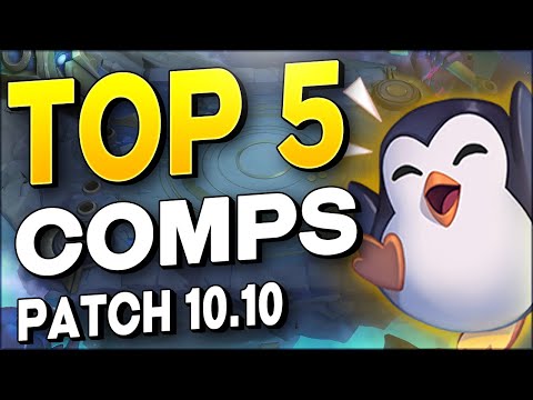 TOP 5 TFT COMPS | Patch 10.10 [Teamfight Tactics Guide]