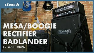 Video thumbnail for Mesa/Boogie Rectifier Badlander 50-Watt Head | zZounds by zZounds