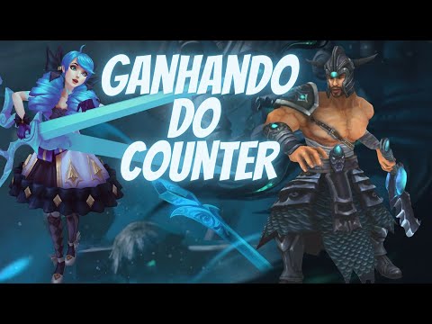 O pior pesadelo da Gwen! Como ganhar do counter! Gwen vs Tryndamere Diamond IV