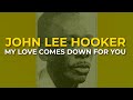 John Lee Hooker - My Love Comes Down For You (Official Audio)