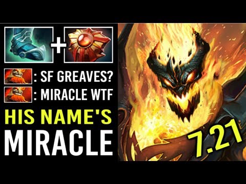 NEW META Miracle- Pro Shadow Fiend Mid Guardian Greaves Core Item Insane Reflex Top MMR Game Dota 2