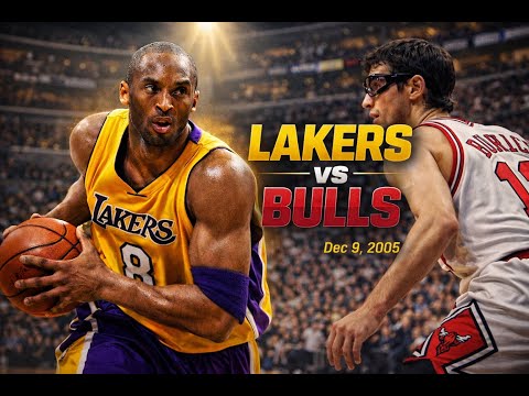 12/09/2005 Los Angeles Lakers vs. Chicago Bulls Kobe Bryant Full game