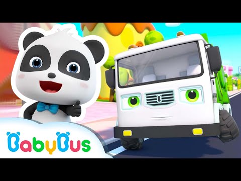 Mașina de gunoi 🚛 Cântece cu Mașinuțe pentru Copii de la BabyBus