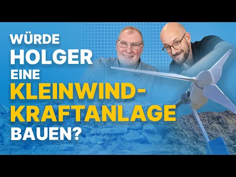 Is a small wind turbine worthwhile for home use? What does Holger Laudeley say?