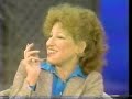 Bette Midler, Dinah Shore--1977 TV