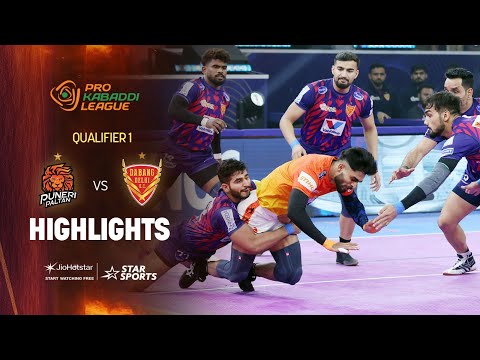 Dabang Delhi K.C. are into the Final! They beat Puneri Paltans in Qualifier 1 | Highlights #PKL12