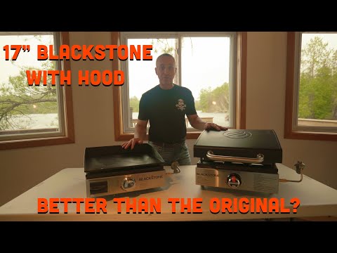 BLACKSTONE 17 inch Tabletop GRIDDLE with Hood | Unboxing, Setup and Comparison