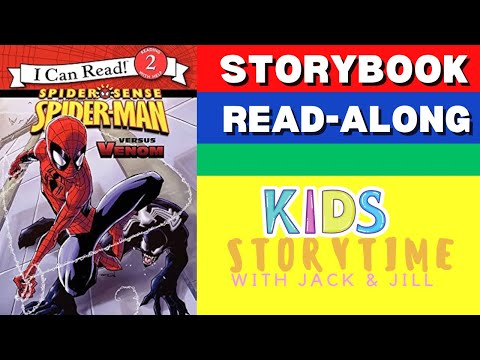 🕸️🏭 Kids Read Aloud Books : Spider Sense : Spider-Man versus Venom