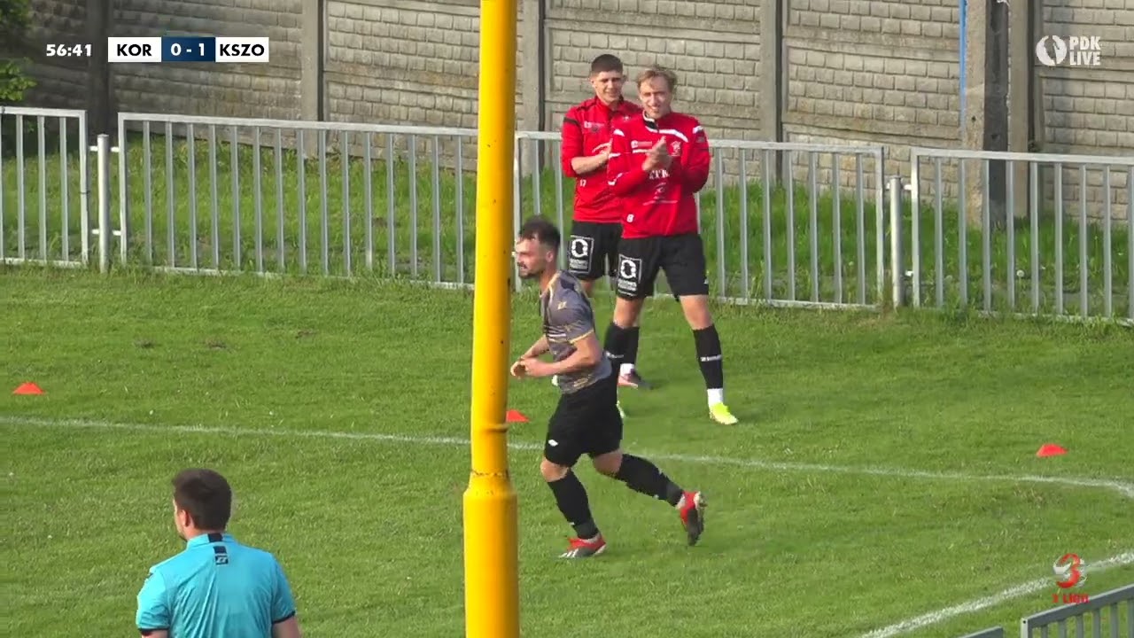 WIDEO: Korona Rzeszów - KSZO Ostrowiec Świętokrzyski 2-2 [SKRÓT MECZU]