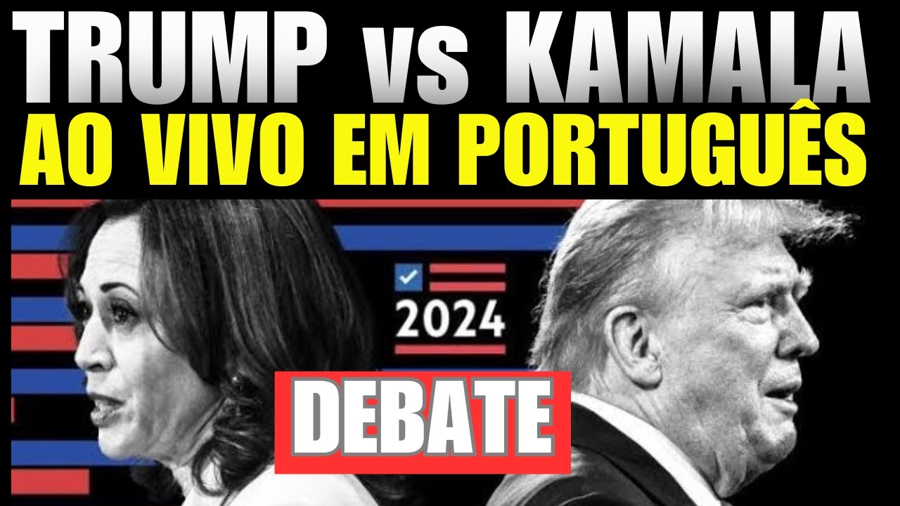 🚨Debate Trump x Kamala: Tradução Simultânea ao Vivo | Eleições Americanas