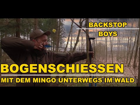 Bogenschießen im Wald - unterwegs mit dem Bodnik Bows Mingo von @Bearpaw Products