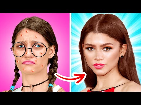 TOLLE MAKE-UP-VERWANDLUNG || Coole Make-Up-Tutorials! Geniale Makeover von 123 GO! TRENDS