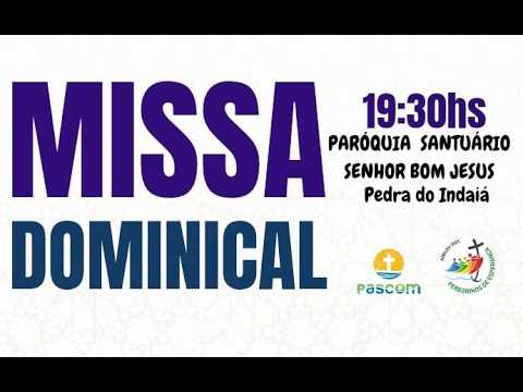 MISSA - PARÓQUIA SENHOR BOM JESUS. 20/09/26