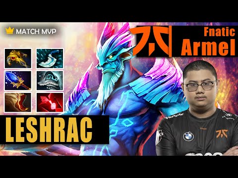 Leshrac Mid | Fnatic.Armel | USE THIS HERO TO WIN MID AND PUSH TOWER FAST | 7.32c Gameplay Highlight