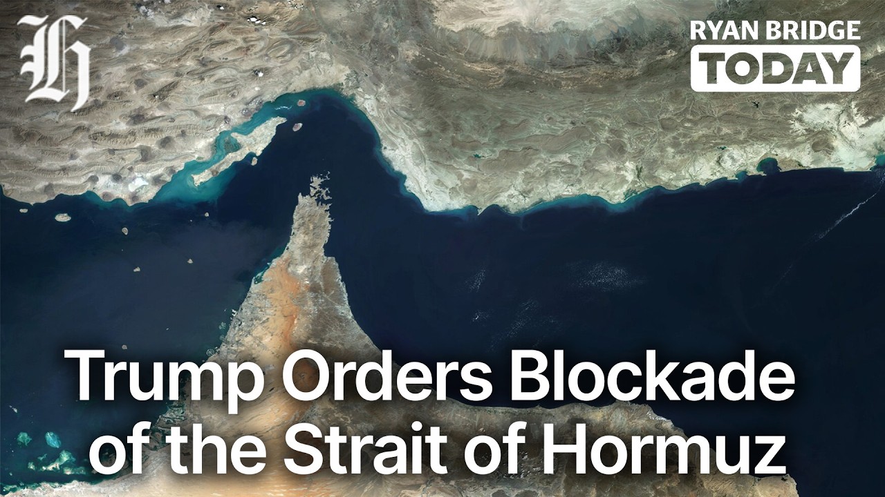 What does Trump's Strait of Hormuz blockade mean for the price of petrol? | Ryan Bridge TODAY
