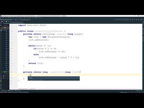 Project Euler Problem 14 Java Longest Collatz Sequence