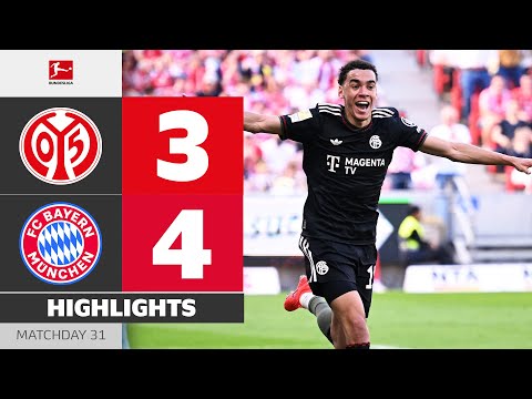 Spectacular! CRAZY Bayern Comeback! | MAINZ 05 - FC BAYERN | Highlights | Matchday 31 – Bundesliga