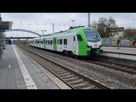 DO Mengede Bf S-Bahn S2 von Dortmund Hbf nach Essen Hbf 08.04.2023.4K