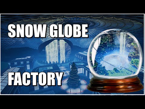 I Built A Factory In A SNOW GLOBE | Satisfactory Let's Play Ep.43