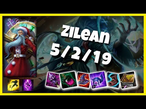 NA Challenger Zilean MID (5/2/19) vs LUCIAN Gameplay Replay - Patch 10.18