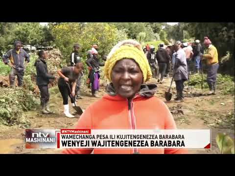 Lari: Wakazi wajitokeza na kuchanga pesa ili kujitengenezea barabara