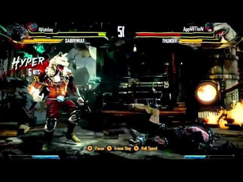 Thunder vs. Sabrewulf