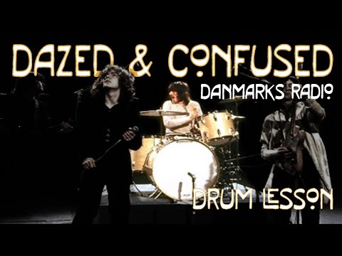 John Bonham Drum Lesson: Dazed & Confused (Danmarks Radio).