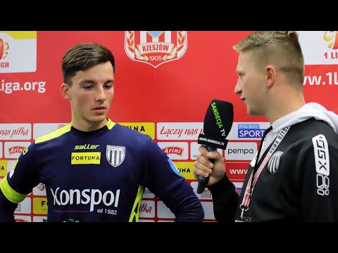 2020-11-18 Resovia - Sandecja 0-0, Miłosz Kałahur